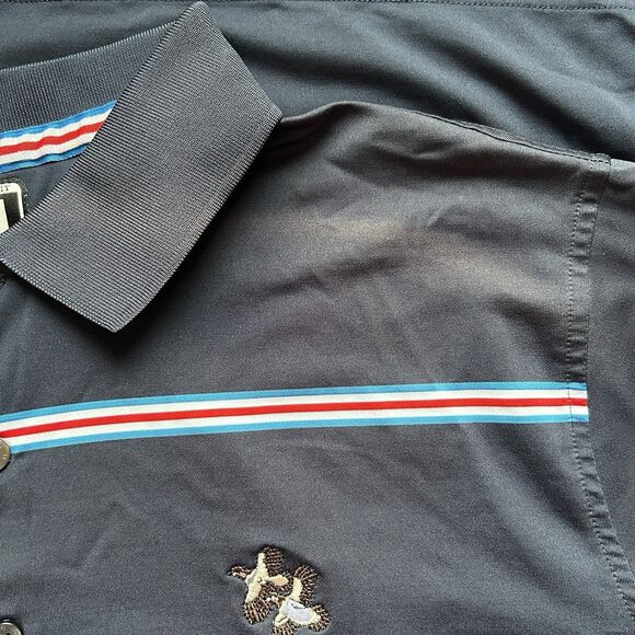 Footjoy Mens Polo XL Athletic Fit Embroidered Golf Outdoor - Picture 9 of 10